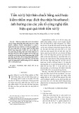 Tiền xử lý bột thân chuối bằng acid hoặc kiềm nhằm mục đích thu nhận bioethanol: ảnh hưởng của các yếu tố công nghệ đến hiệu quả quá trình tiền xử lý