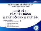 Cây cân bằng - cây đỏ đen và cây 2-3-4