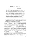 Thể chế chính trị cộng hòa - Lưu Văn Quảng