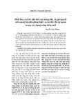 Phát huy vai trò chủ thể của nông dân và giải quyết mối quan hệ giữa pháp luật và các thể chế tự quản trong xây dựng nông thôn mới - Nguyễn Xuân Thắng