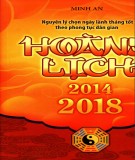  hoàng lịch (2014-2018): phần 1 - nxb văn hóa thông tin