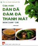  món ăn dân dã đậm đà thanh mát (món canh - chè): phần 2 - nxb phụ nữ