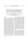 Ứng dụng tư liệu ảnh viễn thám và công nghệ GIS thành lập bản đồ nguy cơ cháy rừng tỉnh Đắk Lắk