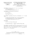 Đề thi học kì 2 môn Toán 10 năm 2017-2018 có đáp án - Trường THPT Chu Văn An