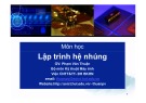 Bài giảng Lập trình hệ nhúng: Chương 1 - Phạm Văn Thuận