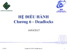 Bài giảng Hệ điều hành: Chương 6.1 - ThS. Phan Đình Duy