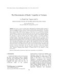 The determinants of banks’ liquidity in Vietnam - Le Thanh Tam