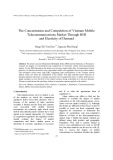 The concentration and competition of vietnam mobiletelecommunications market through HHIand elasticity of demand