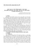 Phân tích các nhân tố tự nhiên và nhân tạo ảnh hưởng đến động thái nước ngầm khu vực đồng bằng ven biển tỉnh Quảng Nam