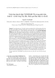 Triển khai Quyết định 79/2005/QĐ-TTg trong phát triển kinh tế - xã hội vùng Tây Bắc: Hiệu quả thực hiện và vấn đề - Nguyễn Văn Khánh