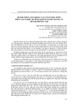 Thành phần loài động vật có xương sống trên cạn ở Khu Di tích lịch sử K9, huyện Ba Vì, thành phố Hà Nội