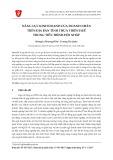 Năng lực kinh doanh của doanh nhân trên địa bàn tỉnh Thừa Thiên Huế trong tiến trình hội nhập