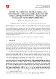 Các yếu tố ảnh hưởng đến mức độ hài lòng công việc của những người đã từng học tập hoặc làm việc ở nước ngoài – trường hợp nghiên cứu tại tỉnh Thừa Thiên Huế