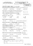 Đề thi học kì 2 môn Toán 10 năm 2017-2018 có đáp án - Trường THPT Phan Ngọc Hiển - Mã đề 209