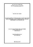 Luận văn Thạc sĩ khoa học lâm nghiệp: Xây dựng đường cơ sở (baseline) và mức phát thải tham chiếu (REL) làm cơ sở để tham gia chương trình REDD tại tỉnh Đăk Lăk