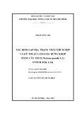 Luận án Tiến sĩ lâm nghiệp: Xác định lập địa, trạng thái thích hợp và kỹ thuật làm giàu rừng khộp bằng cây tếch (tectona grandis L.F.) ở tỉnh Đăk Lăk