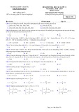 Đề thi học kì 1 môn Toán 11 năm 2018-2019  - Trường THPT chuyên Trần Hưng Đạo - Mã đề 570