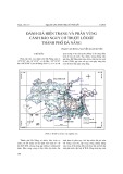 Đánh giá hiện trạng và phân vùng cảnh báo nguy cơ trượt lở đất Thành phố Đà Nẵng