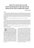 Bảo vệ và phát huy giá trị di sản văn hóa quân sự Việt Nam gắn với thời kỳ dựng nước và chống Bắc thuộc