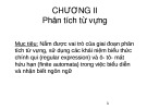 Bài giảng Chương trình dịch - Chương 2: Phân tích từ vựng