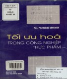 Công nghiệp thực phẩm và quá trình tối ưu hóa: Phần 2