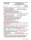 Đề thi thử THPT Quốc gia môn Lịch sử năm 2019 lần 1 - Sở GD&ĐT Nghệ An - Mã đề 303