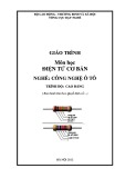 Giáo trình Môn học Điện tử cơ bản - Nghề: Công nghệ ô tô