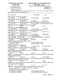 Đề kiểm tra HK1 môn Hoá học lớp 12 năm 2018-2019 - Sở GD&ĐT Quảng Nam - Mã đề 317
