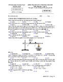 Đề kiểm tra HK1 môn Hóa học lớp 11 năm 2018-2019 - Sở GD&ĐT Quảng Nam - Mã đề 306