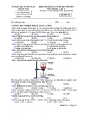 Đề kiểm tra HK1 môn Hóa học lớp 11 năm 2018-2019 - Sở GD&ĐT Quảng Nam - Mã đề 310
