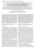 Tối ưu hóa các yếu tố ảnh hưởng đến phản ứng thủy phân cơ thịt đỏ cá ngừ sọc dưa (Sarda orientalis) với xúc tác enzyme protamex để thu dịch protein thủy phân bằng phương pháp quy hoạch thực nghiệm