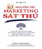 Sát thủ marketing và 63 nguyên tắc: Phần 1