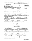 Đề thi HK1 môn Toán lớp 12 năm 2018-2019 - Sở GD&ĐT Thái Nguyên - Mã đề 132