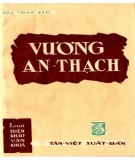 Giới thiệu về Vương An Thạch: Phần 1