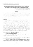 Dẫn liệu bước đầu về thành phần loài lưỡng cư và bò sát ở vùng rừng Cao Muôn, huyện Ba Tơ, tỉnh Quảng Ngãi