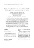 Nghiên cứu ứng dụng khung năng lực vào phát triển nhân lực lãnh đạo, quản lý khu vực hành chính công vùng Tây Bắc