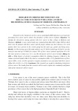 Research on chronic HBV infection and risk factors in patients with liver cancer in the hospital of Hue college of medicine and pharmacy