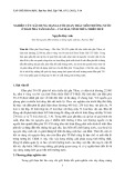 Nghiên cứu xây dựng mạng lưới quan trắc môi trường nước ở đầm Phá Tam Giang – Cầu Hai, tỉnh Thừa Thiên Huế