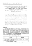 FDI tại Bắc Trung Bộ và duyên hải miền Trung Việt Nam: Mối quan hệ hai chiều với GDP, sự cạnh tranh giữa các tỉnh thành, và ảnh hưởng của luật pháp