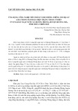 Ứng dụng công nghệ viễn thám và hệ thống thông tin địa lý (GIS) trong đánh giá hiện trạng thảm cỏ biển ở vùng đất ngập nước xã Hương Phong, huyện Hương Trà, tỉnh Thừa Thiên Huế