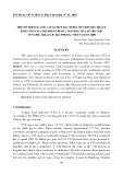 The incidence and causative bacteria of urinary tract infection in children from 2 months to 6 years old in some areas of Hai Phong, Vietnam in 2008