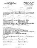 Đề kiểm tra 1 tiết lần 1 môn Hóa học lớp 12 năm 2018-2019 - THPT Lê Hồng Phong - Mã đề 175