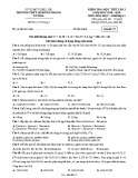 Đề kiểm tra 1 tiết lần 1 môn Hóa học lớp 12 năm 2018-2019 - THPT Lê Hồng Phong - Mã đề 177