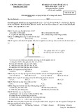 Đề thi KSCL môn Hoá học lớp 10 năm 2018-2019 lần 2 - THPT Lê Xoay - Mã đề 485