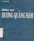 Giới thiệu về Giáo sư Dương Quảng Hàm: Phần 1