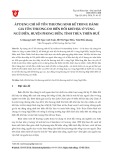 Áp dụng chỉ số tổn thương sinh kế trong đánh giá tổn thương do biến đổi khí hậu ở vùng Ngũ Điền, huyện Phong Điền, tỉnh Thừa Thiên Huế