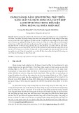 Đánh giá khả năng sinh trưởng, phát triển, năng suất và chất lượng của các tổ hợp lai mướp hương trong điều kiện đồng ruộng tại Thừa Thiên Huế