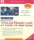 Kỹ thuật và ứng dụng trong lập trình Visual Basic .NET: Phần 2