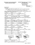 Đề thi thử THPT Quốc gia môn Hóa học năm 2019 lần 1 - THPT Đoàn Thượng, Hải Dương - Mã đề 628
