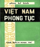 Phong tục Việt Nam: Phần 2